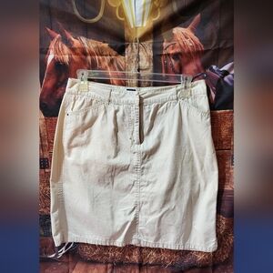 Basic edition kahki skirt size 14